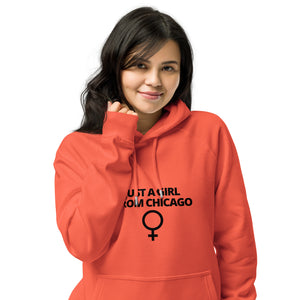 Unisex eco raglan hoodie